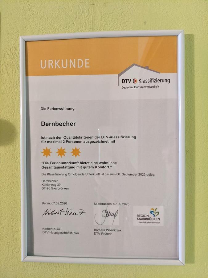 Ferienwohnung Dernbecher Саарбрюкен Екстериор снимка